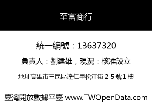 至富商行