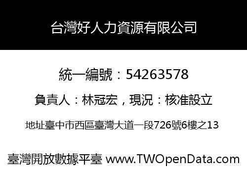 台灣好人力資源有限公司