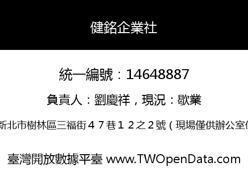健銘企業社
