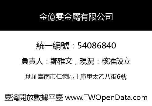 金億雯金屬有限公司