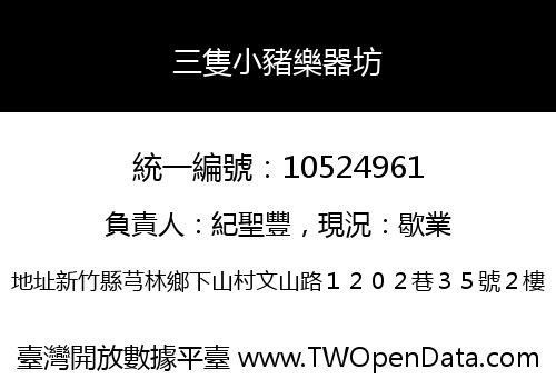三隻小豬樂器坊