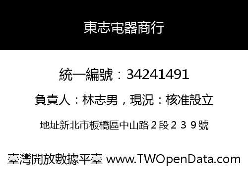 東志電器商行