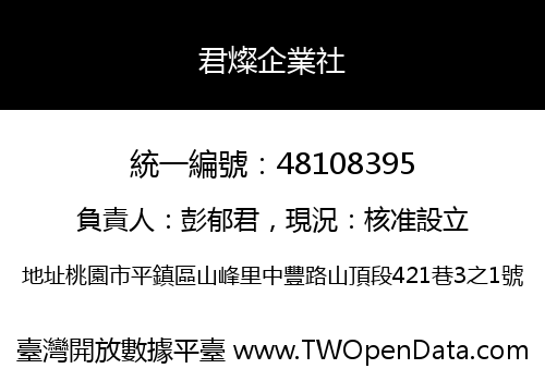 君燦企業社