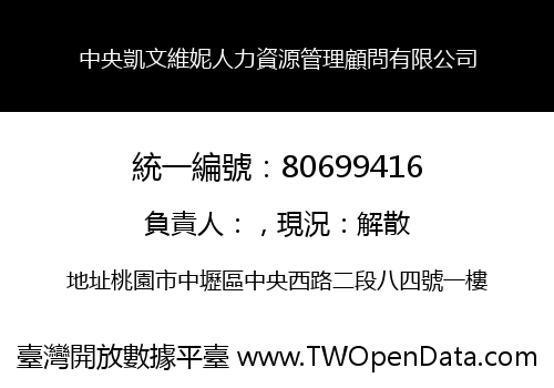 中央凱文維妮人力資源管理顧問有限公司