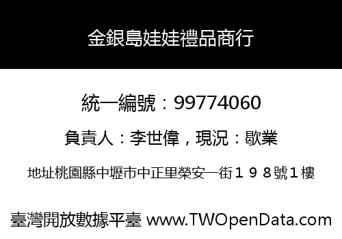金銀島娃娃禮品商行