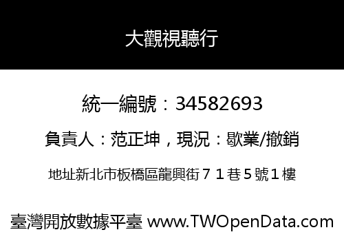 大觀視聽行