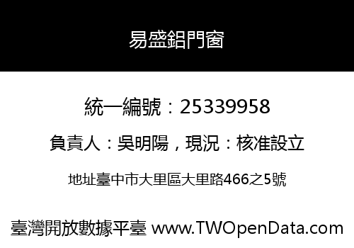 易盛鋁門窗