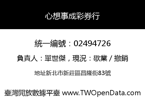 心想事成彩券行