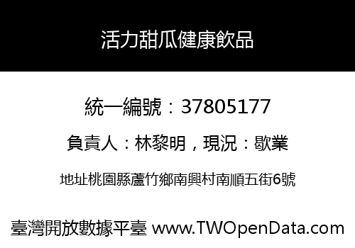 活力甜瓜健康飲品