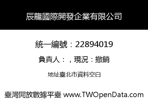 辰龍國際開發企業有限公司