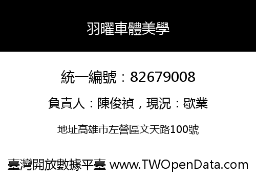 羽曜車體美學