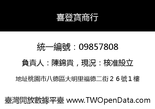 喜登寶商行