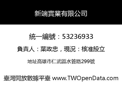 新端實業有限公司