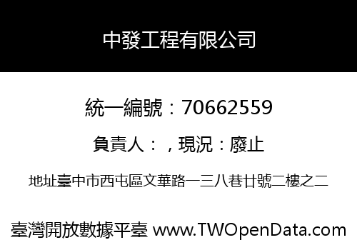 中發工程有限公司