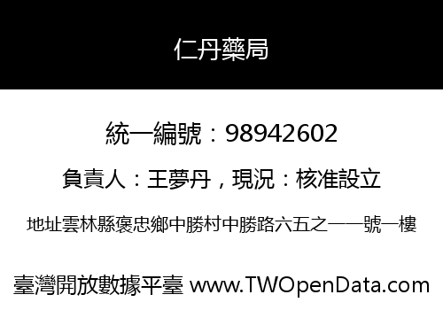 仁丹藥局