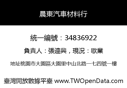 晨東汽車材料行