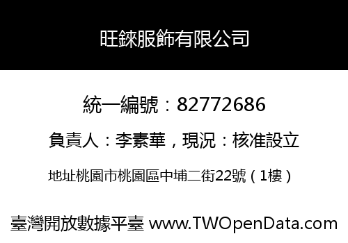 旺錸服飾有限公司