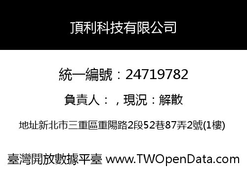頂利科技有限公司
