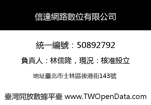 信達網路數位有限公司