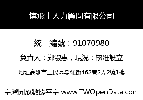 博飛士人力顧問有限公司