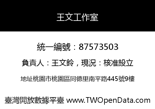 王文工作室