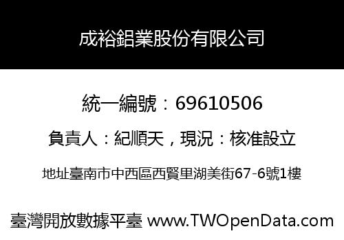 成裕鋁業股份有限公司