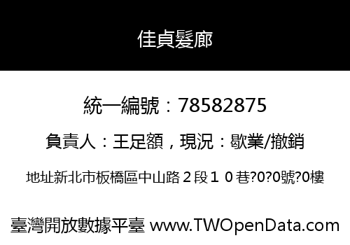 佳貞髮廊