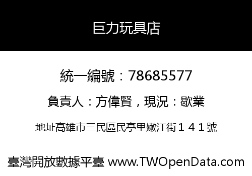 巨力玩具店