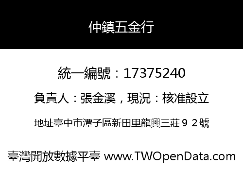 仲鎮五金行