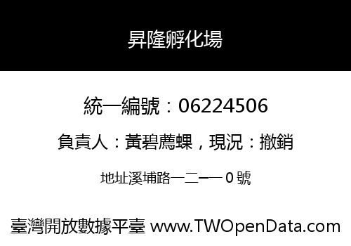 昇隆孵化場