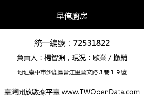 早俺廚房