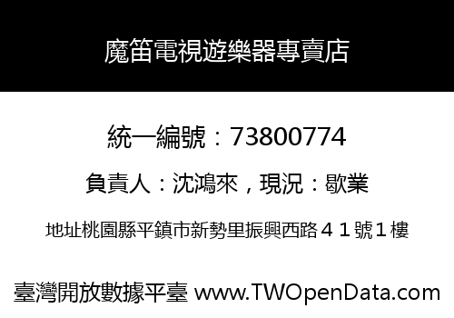 魔笛電視遊樂器專賣店