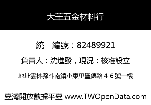 大華五金材料行