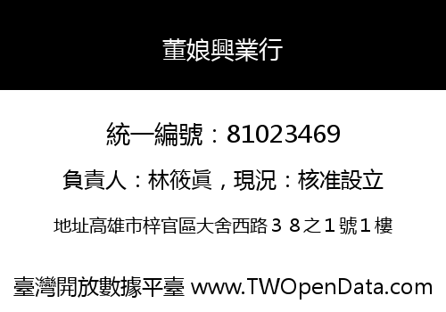 董娘興業行
