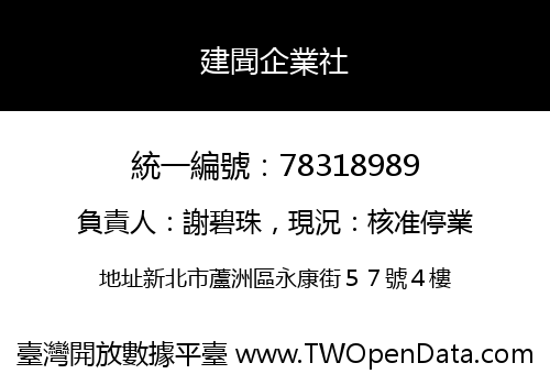 建聞企業社