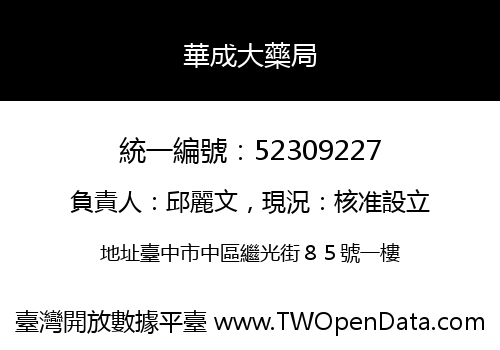 華成大藥局