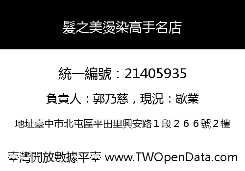 髮之美燙染高手名店