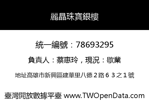 麗晶珠寶銀樓