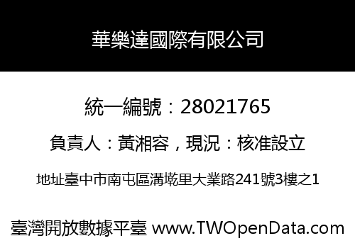 華樂達國際有限公司