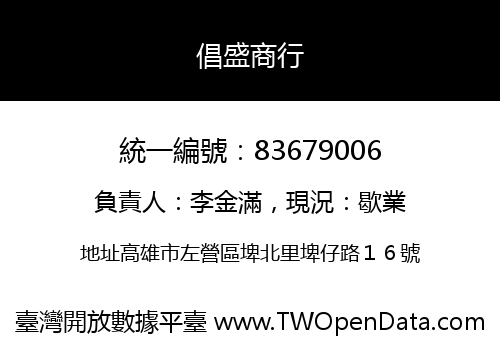 倡盛商行