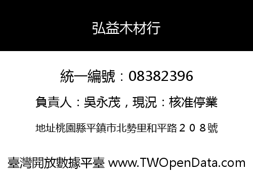 弘益木材行