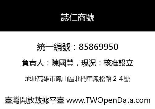 誌仁商號