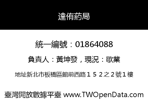 達侑葯局