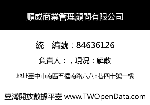 順威商業管理顧問有限公司