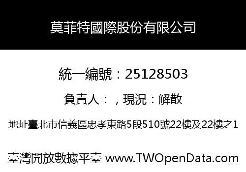莫菲特國際股份有限公司