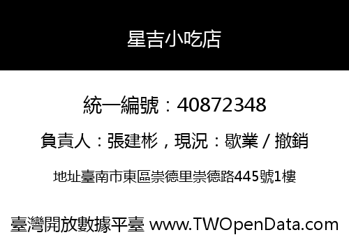 星吉小吃店