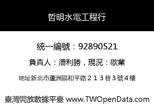 哲明水電工程行