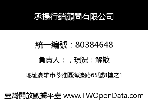 承揚行銷顧問有限公司