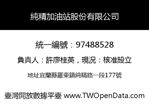 純精加油站股份有限公司