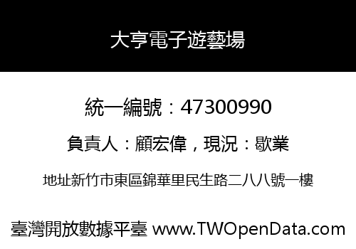 大亨電子遊藝場